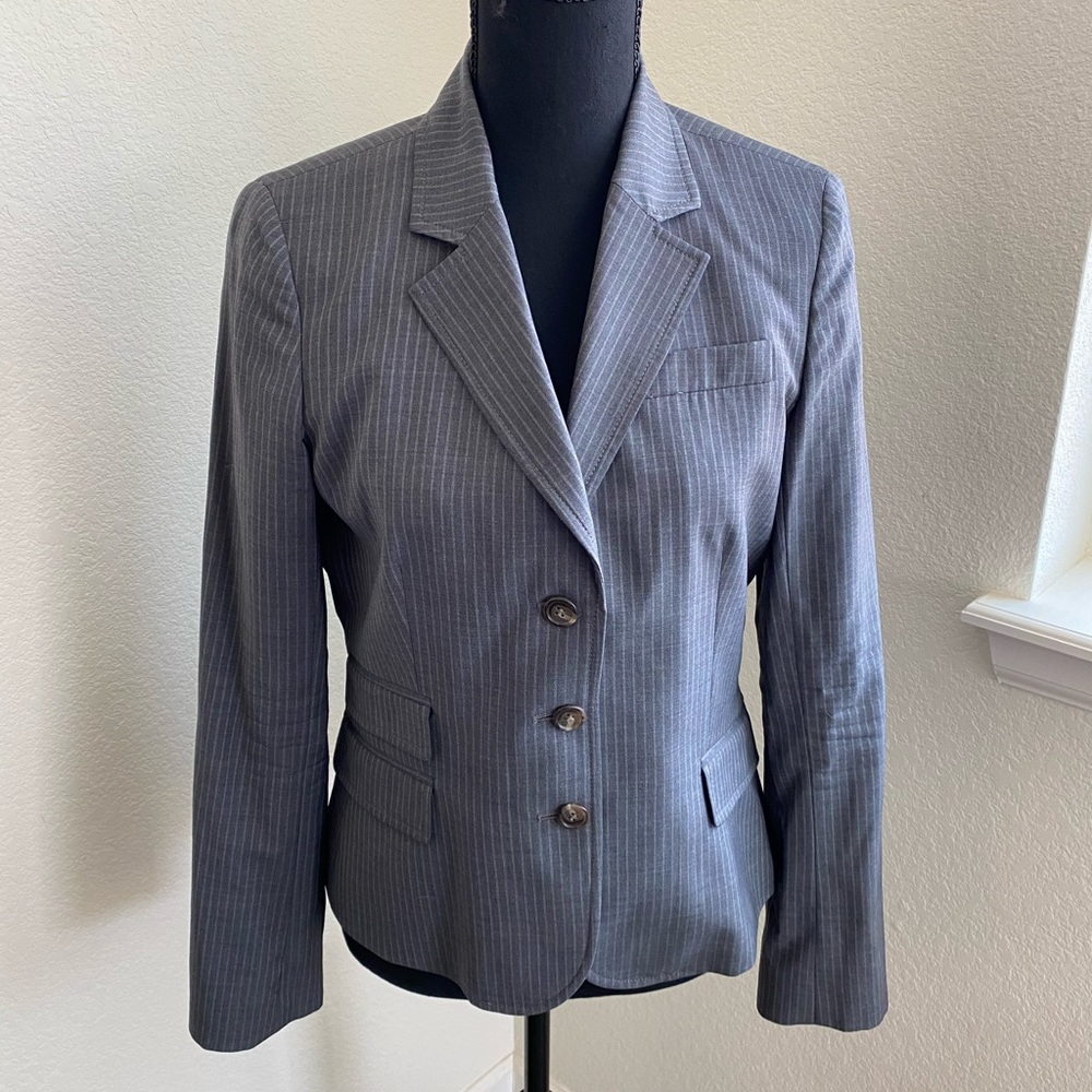 J. Crew Pinstripe Blazer